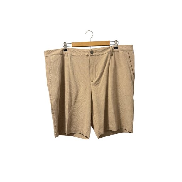 Adidas Crosshatch Golf Shorts Khaki 42" Waist Mens Casual Outdoor Bottoms. NWT - Picture 11 of 11